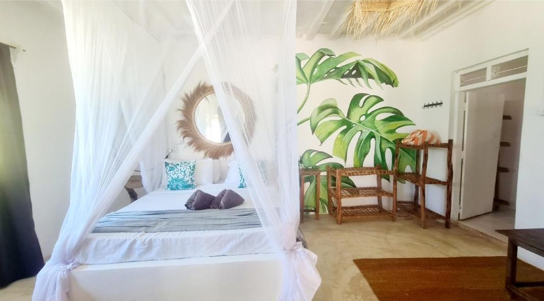 Garden Beach Bungalows Jambiani جامبياني الغرفة الصورة