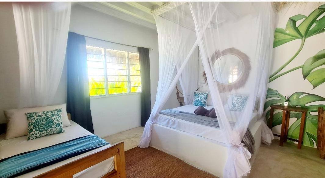 Garden Beach Bungalows Jambiani جامبياني الغرفة الصورة