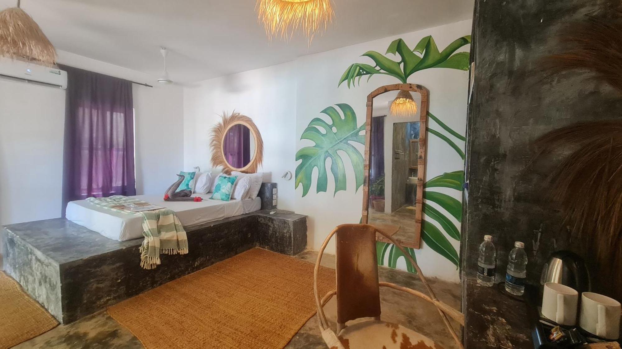Garden Beach Bungalows Jambiani جامبياني الغرفة الصورة