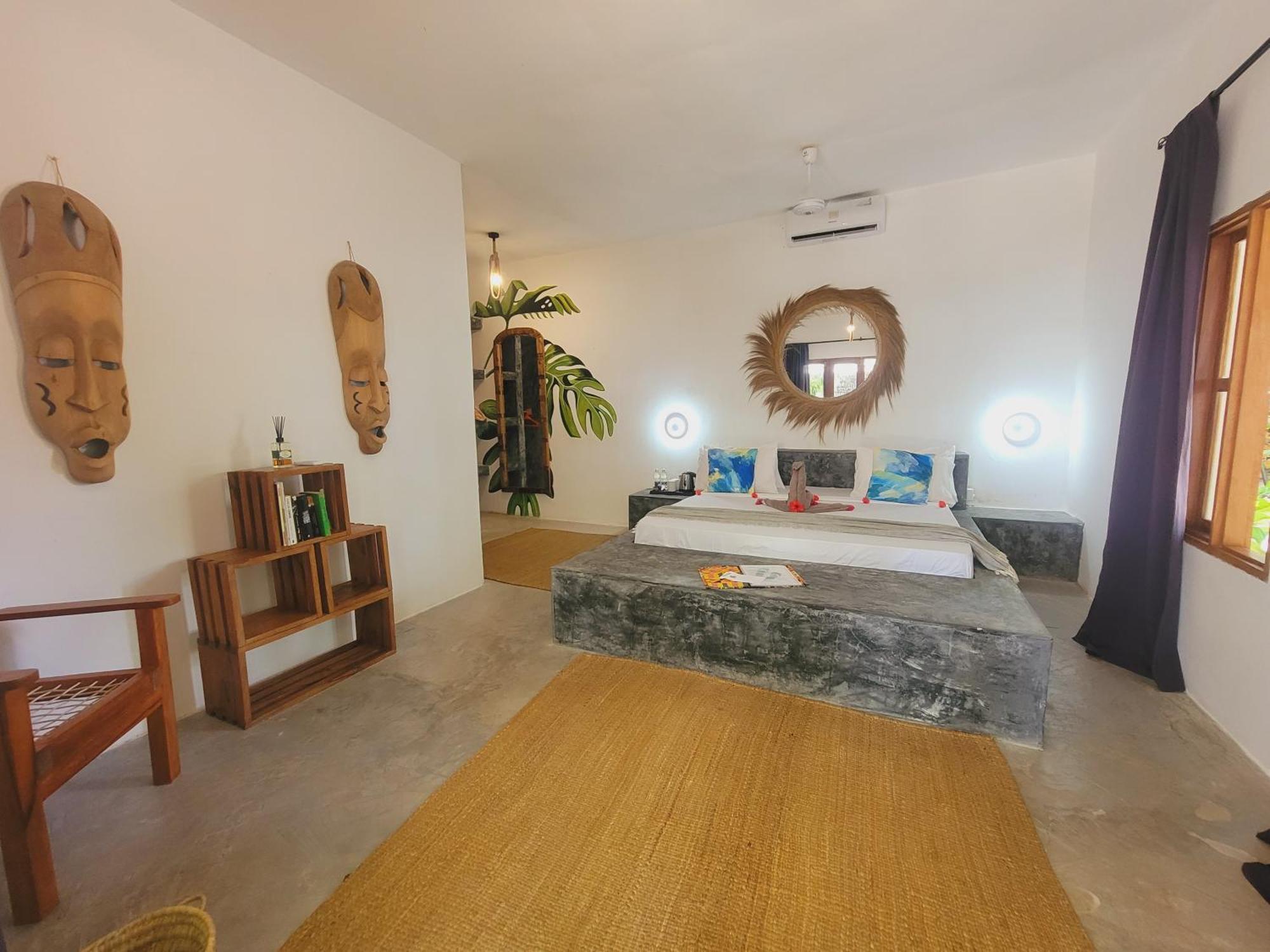 Garden Beach Bungalows Jambiani جامبياني الغرفة الصورة